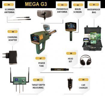ردیاب دیجیتال مگا جی 3 MEGA G