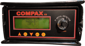 دستگاه فلزیاب طلایاب گنج‌یاب کامپکس COMPAX X3 METALDETECTOR